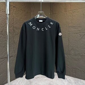 Moncler Black Crewneck Sweatshirt